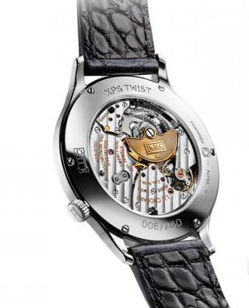 The movement could be viewed through the transparent caseback.